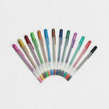 Estuche 12 Bolígrafos Gel Gelly Roll SAKURA Metallic Shiny