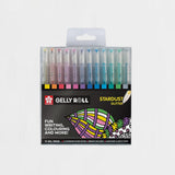 Estuche 12 Bolígrafos Gel Gelly Roll SAKURA Stardust Glitter (2)