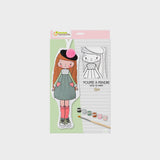 Muñeca Para Pintar Lisa Avenue Mandarine