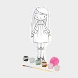 Muñeca Para Pintar Lisa Avenue Mandarine (2)