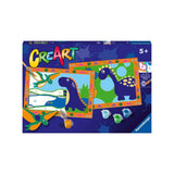 Pintar por Números Junior 2 x Dinosaurios