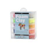 10 Pastas de Modelar Foam Clay 35 gr (2)