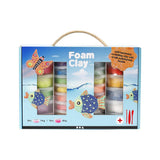 Kit 28 Pastas de Modelar Foam Clay + 3 Herramientas