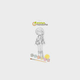 Muñeca para Pintar Chloé Avenue Mandarine (2)