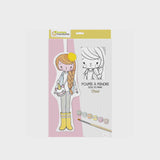 Muñeca para Pintar Chloé Avenue Mandarine