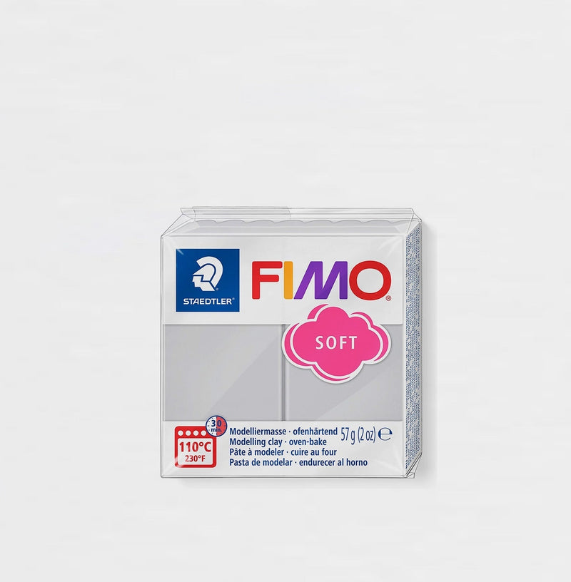 FIMO SOFT GRIS DELFIN 80
