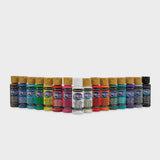 Pack De 16 Pinturas Acrílicas Americana Con Colores Vivos Para Manualidades Y Bellas Artes