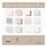 Set 12 Papeles Scrap Cute Little Bunnies 30x30 Papers For You (1)