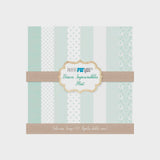 Set 10 Papeles Scrap Imprescindibles Mint 30x30 Papers For You (1)