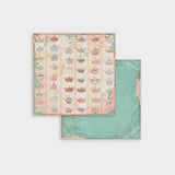 Set Papel Scrap Backgrounds Selection Alice 8x8 Stamperia (2)
