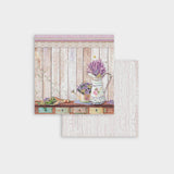 Set 10 Papeles Scrap Provence 30x30cm Stamperia (3)