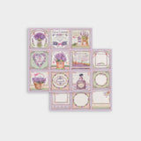 Set 10 Papeles Scrap Provence 30x30cm Stamperia (4)