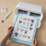 Set 6 Pegatinas Impermeables Blancas 21x29,7 Cricut Joy Xtra/Maker/Explore (2)