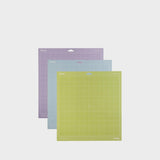 Paquete de 3 Bases de Corte Cricut 12x12 Adherencia Variada