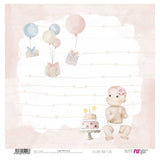 Set 12 Papeles Scrap 30x30cm Lullaby Baby Girl Papers For You (16)