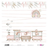 Set 12 Papeles Scrap 30x30cm Lullaby Baby Girl Papers For You (18)