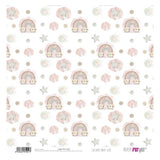 Set 12 Papeles Scrap 30x30cm Lullaby Baby Girl Papers For You (21)