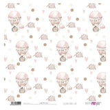 Set 12 Papeles Scrap 30x30cm Lullaby Baby Girl Papers For You (2)
