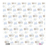 Set 12 Papeles Scrap 30x30cm Lullaby Baby Boy Papers For You (8)