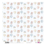 Set 12 Papeles Scrap 30x30cm Lullaby Baby Boy Papers For You (12)