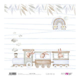 Set 12 Papeles Scrap 30x30cm Lullaby Baby Boy Papers For You (13)