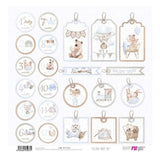 Set 12 Papeles Scrap 30x30cm Lullaby Baby Boy Papers For You (19)