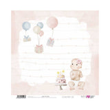 Set 24 Papeles Scrap 20x20cm Lullaby Baby Girl Papers For You (15)