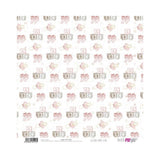 Set 24 Papeles Scrap 20x20cm Lullaby Baby Girl Papers For You (12)