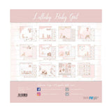Set 24 Papeles Scrap 20x20cm Lullaby Baby Girl Papers For You (25)