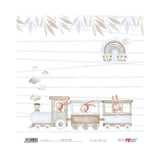 Set 24 Papeles Scrap 20x20cm Lullaby Baby Boy Papers For You (4)