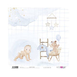 Set 24 Papeles Scrap 20x20cm Lullaby Baby Boy Papers For You (8)