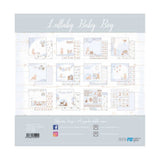 Set 24 Papeles Scrap 20x20cm Lullaby Baby Boy Papers For You (25)