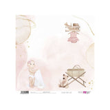 Set 24 Papeles Scrap 15x15cm Lullaby Baby Girl Papers For You (7)