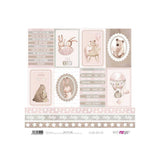 Set 24 Papeles Scrap 15x15cm Lullaby Baby Girl Papers For You (21)