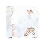 Set 24 Papeles Scrap 15x15cm Lullaby Baby Boy Papers For You (13)