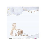 Set 24 Papeles Scrap 15x15cm Lullaby Baby Boy Papers For You (15)