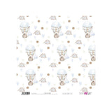 Set 24 Papeles Scrap 15x15cm Lullaby Baby Boy Papers For You (18)