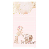 Set 10 Papeles Scrap 15x30cm Lullaby Baby Girl Papers For You (4)