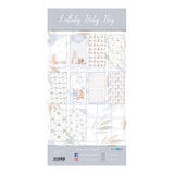 Set 10 Papeles Scrap 15x30cm Lullaby Baby Boy Papers For You (11)