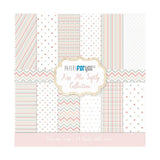 Set 12 Papeles Scrap 20x20cm Kiss Me Softly Papers For You