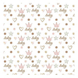 Set 4 Rollos Leather Paper Lullaby Baby Girl Papers For You (3)
