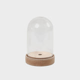 Campana de Plástico con Base de Madera 12,5cm