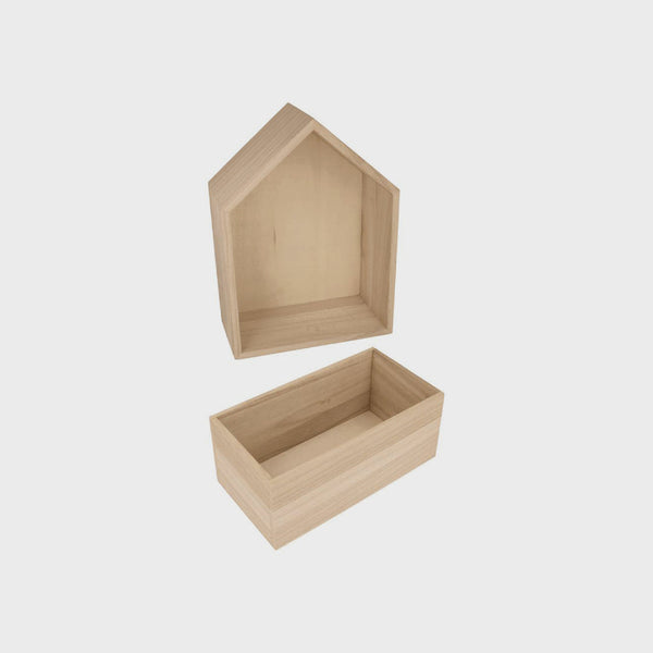 Macetero Casa Madera 22x11x27 Artemio (1)