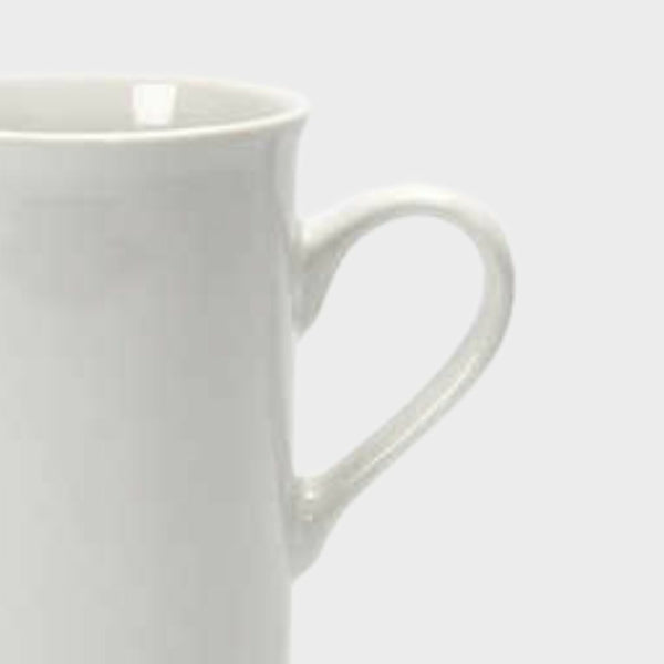 Taza de Porcelana para Decorar Blanca 10x6,9x7,4 cm (1)