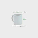 Taza Cerámica Blanca Sublimación (1)