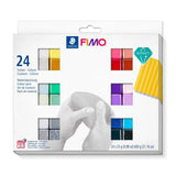 Surtido 24 Colores Soft Effect Media Pastilla Fimo Soft Staedtler