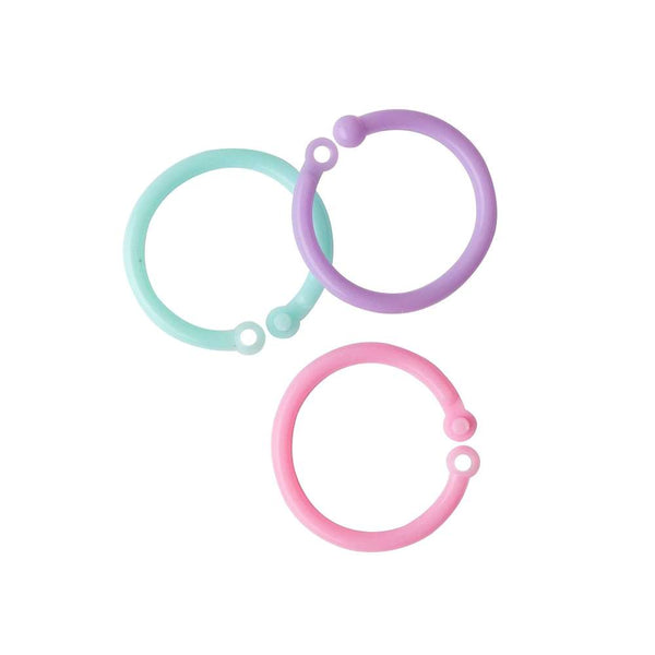 Set 24 Anillas Encuadernación Multi Cinch Color Pastel We R Makers (1)