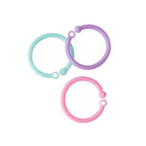 Set 24 Anillas Encuadernación Multi Cinch Color Pastel We R Makers (1)