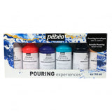 Set 6 Botes Pouring Experiences 118ml Pebeo (2)