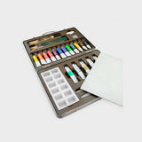 Maletín de Pintura Studio Acrylics Pebeo + Bloc Multitécnica A3 Milbby (2)